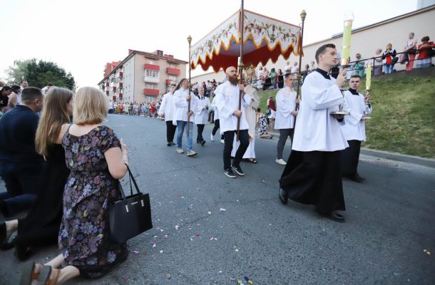 Працэсія Божага Цела пройдзе ў Гродне