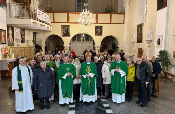 У Гродне прайшлі рэкалекцыі душпастырства цвярозасці, у межах якіх цэлебраваў Імшу біскуп Уладзімір Гуляй