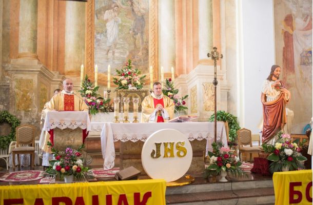 У парафіі св. Яна Хрысціцеля ў Гальшанах адзначылі адпустовую ўрачыстасць